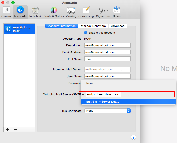 what ports to forward for mac mail server